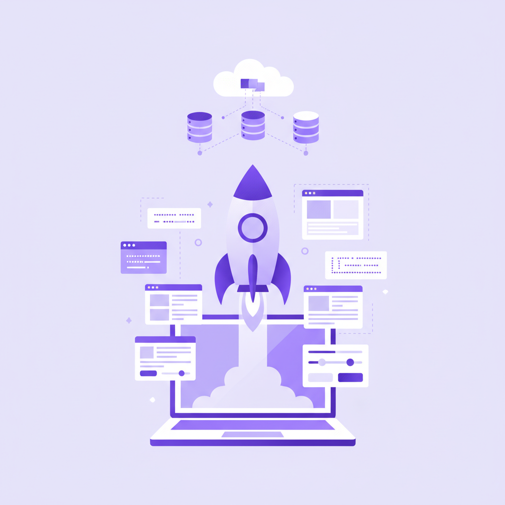 Greenfield application development illustration